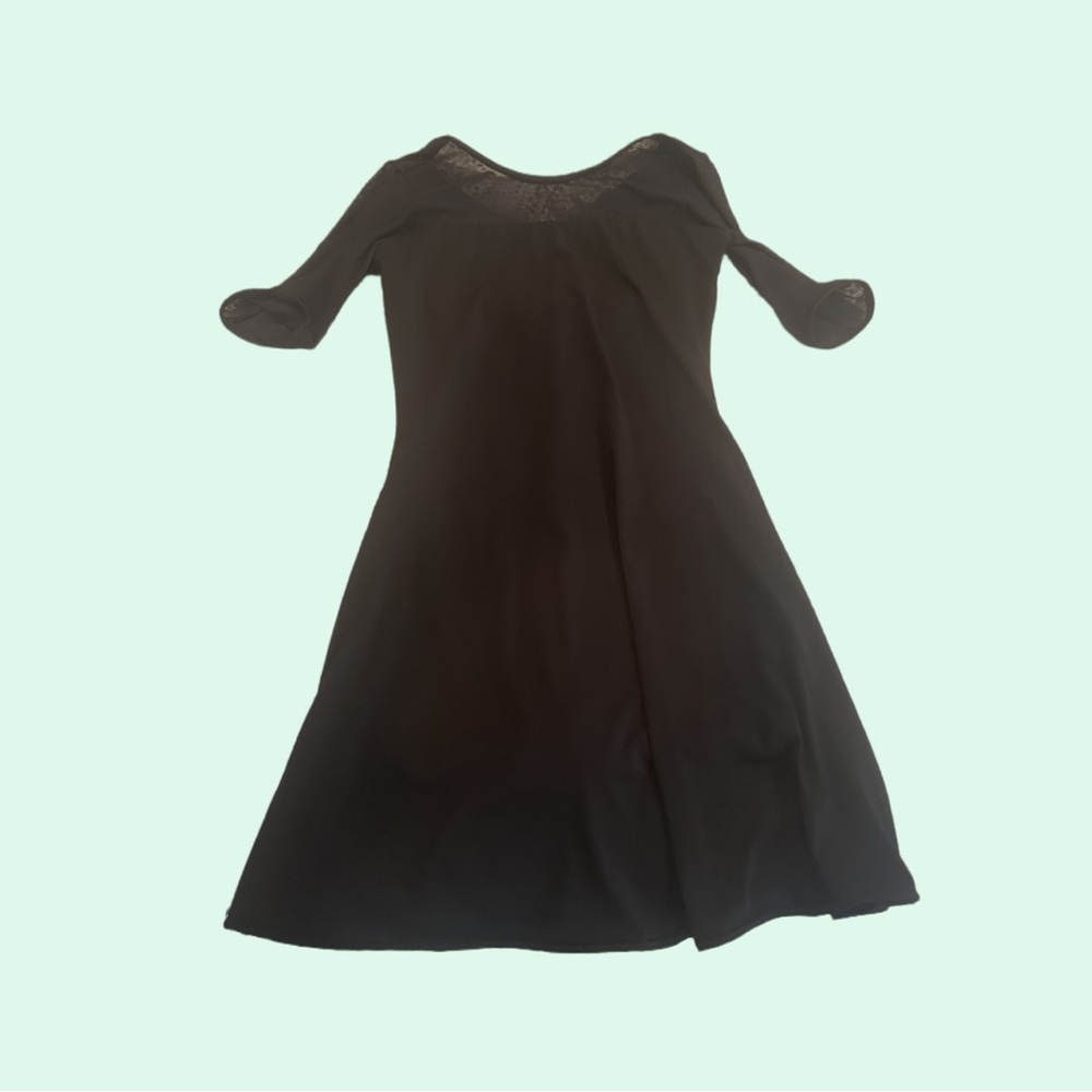 black contemporary costume